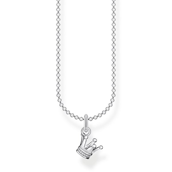 Thomas Sabo Ezüst nyaklánc korona medállal KE2040-001-21-L45