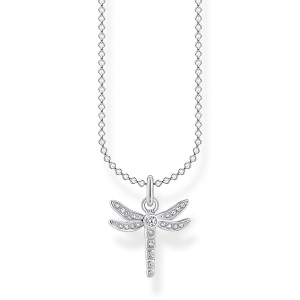 Thomas Sabo Ezüst nyaklánc köves szitakötő medállal KE2044-051-14-L45