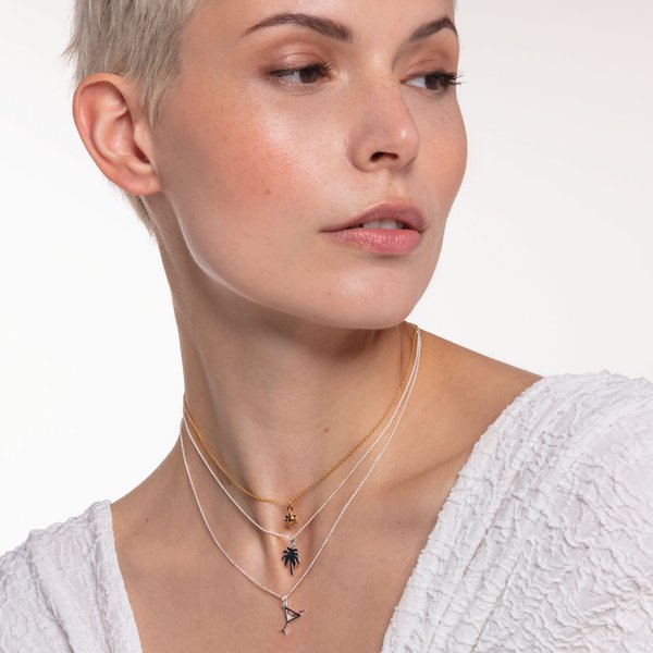 Thomas Sabo Ezüst nyaklánc pálmafa medállal KE2056-001-21-L45