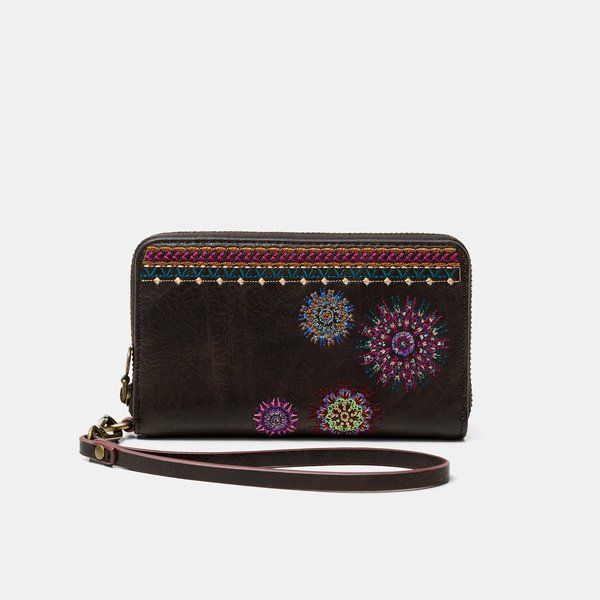 Desigual Marron oscuro pénztárca 20WAYP35