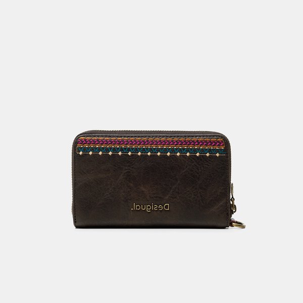 Desigual Marron oscuro pénztárca 20WAYP35