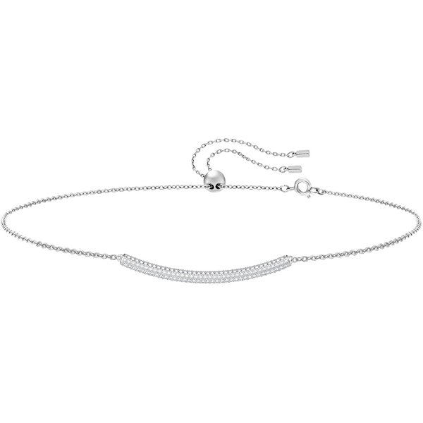 Swarovski Ezüst színű kristályokkal kirakott chokker nyaklánc 5368049
