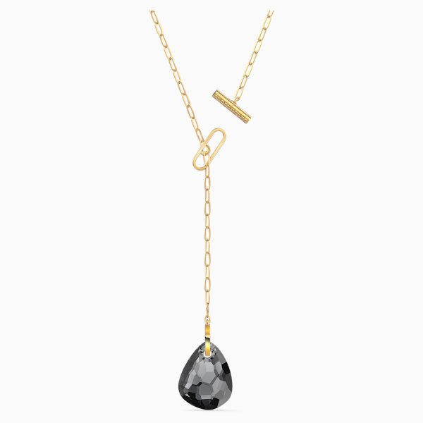 Swarovski T bar Y arany színű nyaklánc kristállyal 5565997