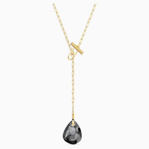 Swarovski T bar Y arany színű nyaklánc kristállyal 5565997