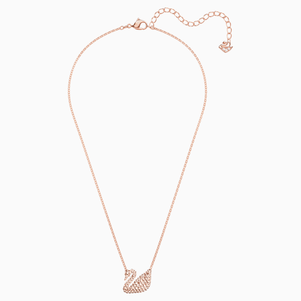 Swarovski Ikonikus hattyú rozé nyaklánc 5368988