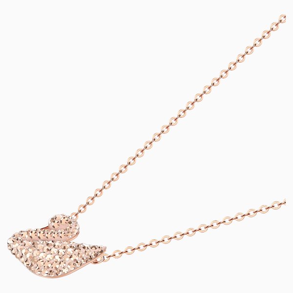 Swarovski Ikonikus hattyú rozé nyaklánc 5368988