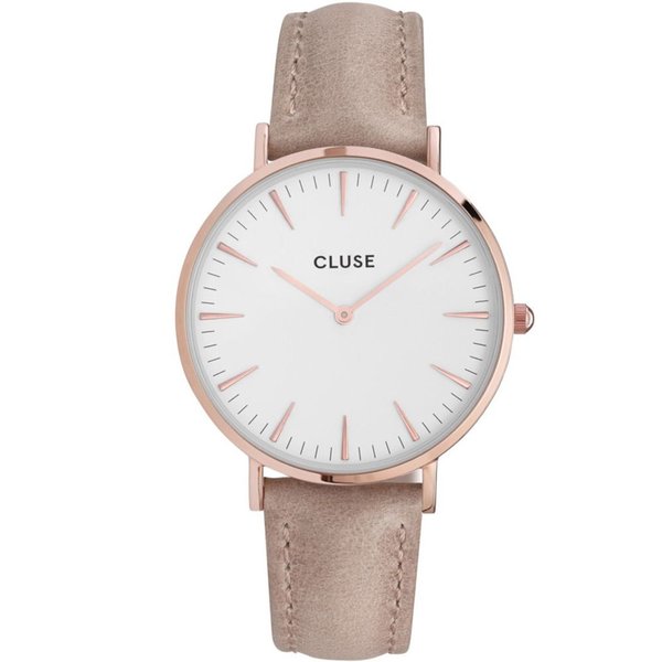 Cluse La Boheme barna bőr szíjas női óra CW0101201015
