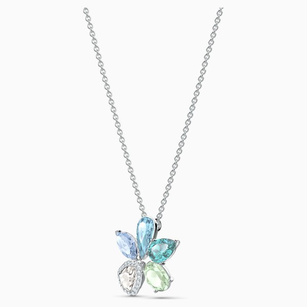 Swarovski Sunny nyaklánc kék kristályokkal 5518414