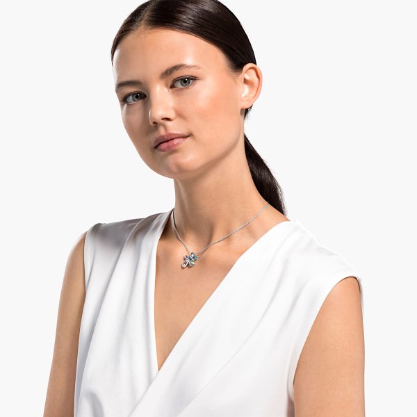 Swarovski Sunny nyaklánc kék kristályokkal 5518414