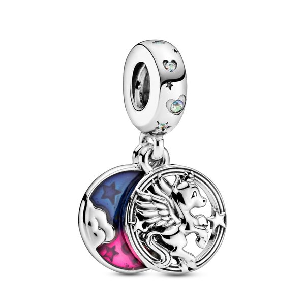 Pandora ékszer Mágikus unikornis függő ezüst charm 799145C01