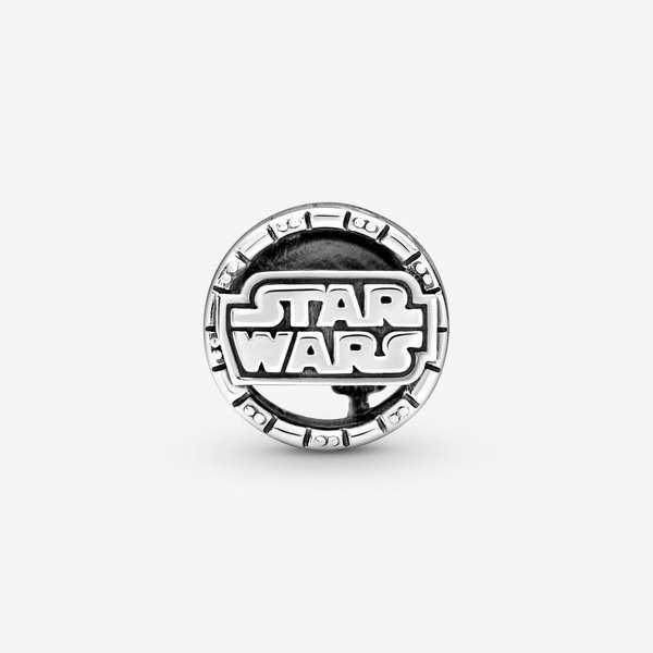 Pandora ékszer Star Wars C-3PO és R2-D2 áttört ezüst charm 799245C00