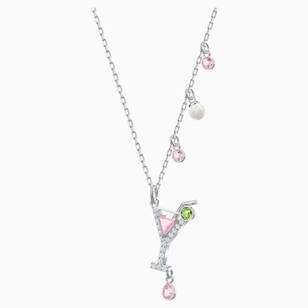 Swarovski Ezüst színű nyaklánc koktél medállal 5443012