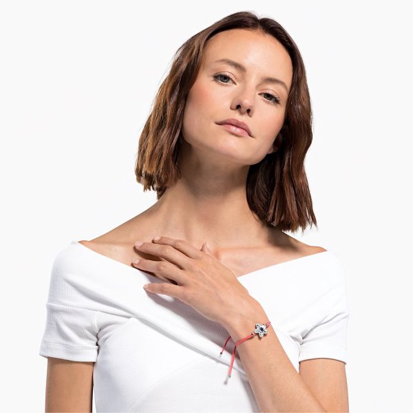 Swarovski Power csillag szövet karkötő 5523170