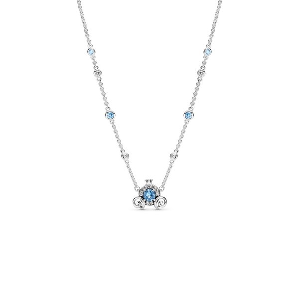 Pandora ékszer Disney Hamupipőke tökhintó ezüst nyaklánc 399198C01-45