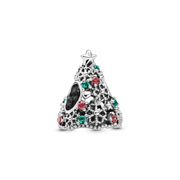 Pandora ékszer Csillogó karácsonyfa ezüst charm 799226C01