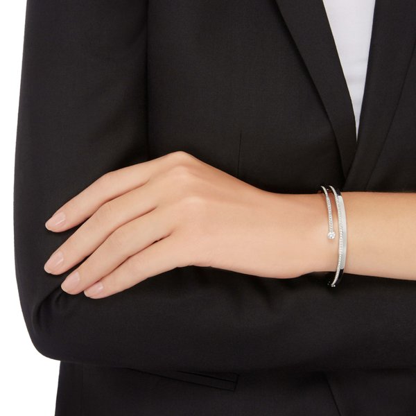 Swarovski Fresh ezüst színű karperec kristályokkal 
