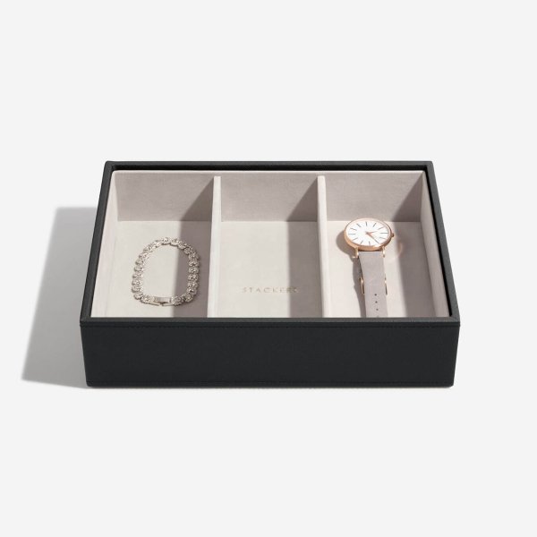 Stackers Fekete classic ékszerdoboz szett 75465