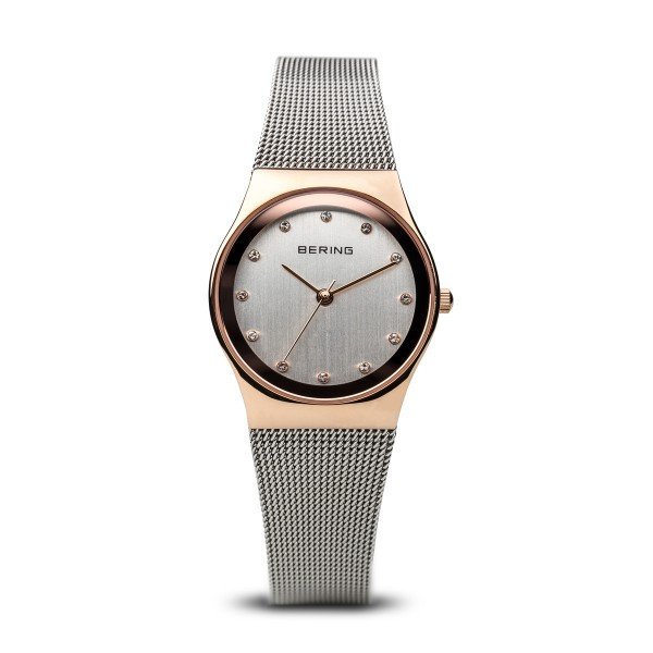 Bering Classic bicolor női óra kristályokkal 12927-064