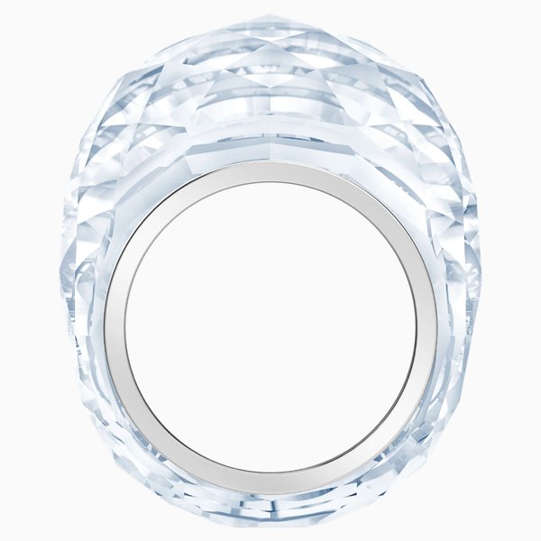 Swarovski Nirvana ezüst színű fehér gyűrű 