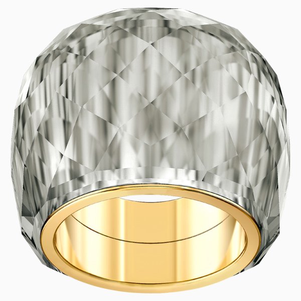 Swarovski Nirvana arany színű szürke gyűrű 