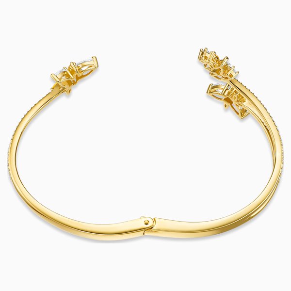 Swarovski Botanical arany színű karperec kristályokkal 5535782