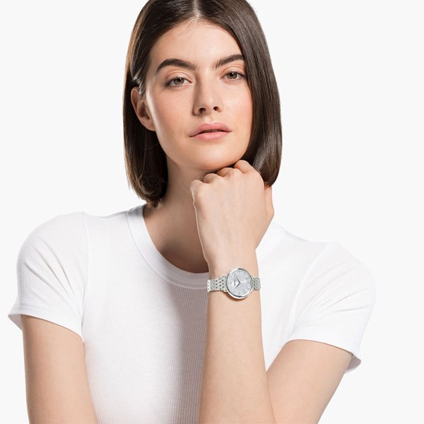 Swarovski Crystalline ezüst színű női óra 5544583