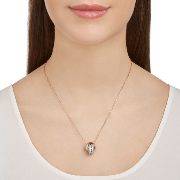 Swarovski Further medál fehér rozéarany színű bevonattal 5240525