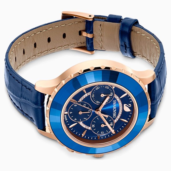 Swarovski Octea Lux Chrono kronográf kék női karóra 5563480