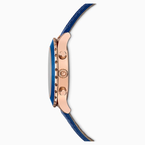 Swarovski Octea Lux Chrono kronográf kék női karóra 5563480