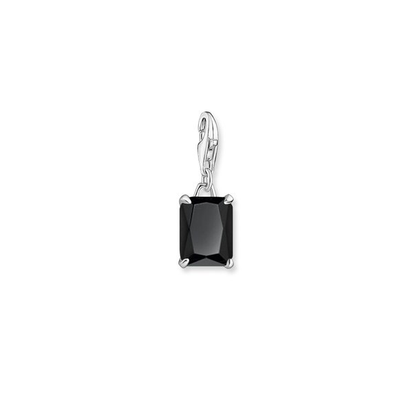 Thomas Sabo Ezüst charm ónix kővel 1870-024-11