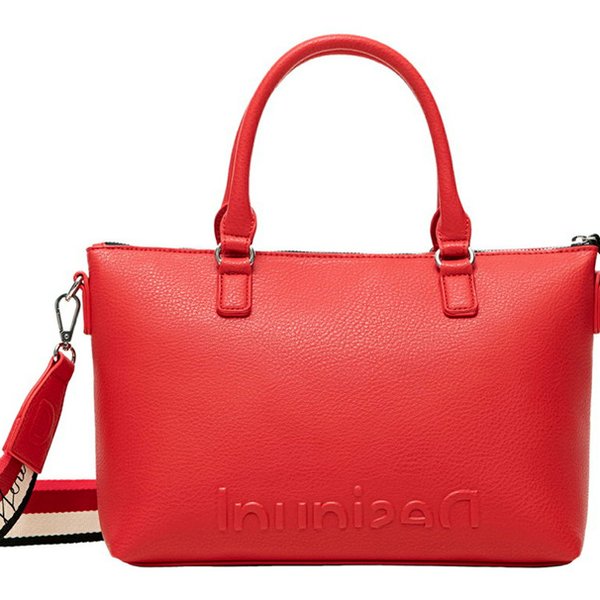 Desigual Embossed half logo padua piros táska 21SAXPB2/3092