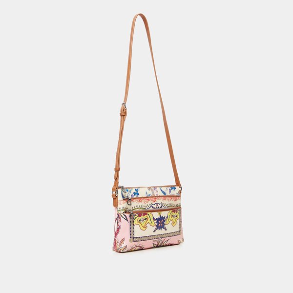 Desigual Pink boho durban táska 21SAXPCI