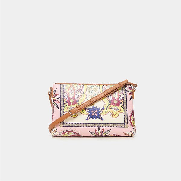 Desigual Pink boho durban táska 21SAXPCI