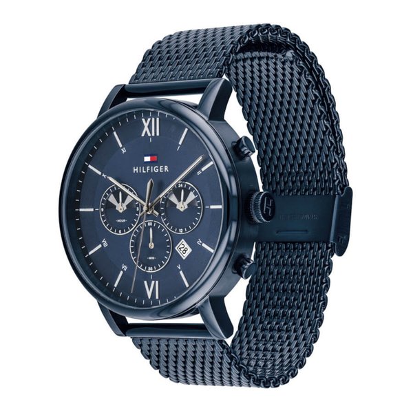 Tommy Hilfiger Evan kék férfi óra 1710397