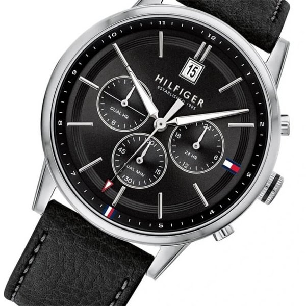 Tommy Hilfiger Kyle fekete férfi óra 1791630