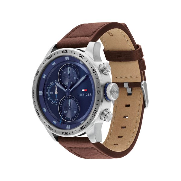 Tommy Hilfiger Trent barna kék férfi óra 1791807