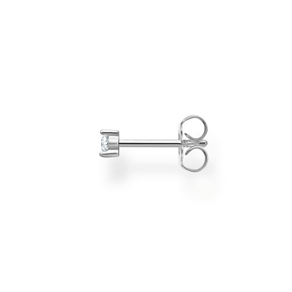 Thomas Sabo Fél pár bedugós ezüst fülbevaló fehér cirkóniával H2197-051-14