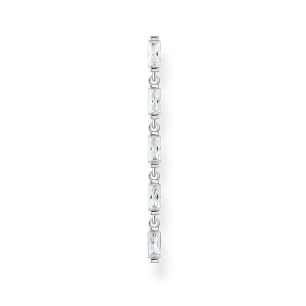 Thomas Sabo Fél pár ezüst függő fülbevaló négyzetekkel H2184-051-14