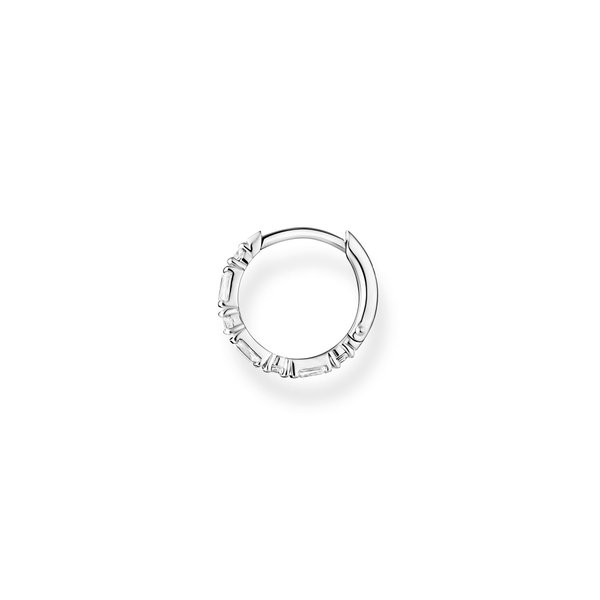 Thomas Sabo Fél pár ezüst karika fülbevaló négyzetekkel CR666-051-14