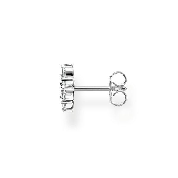 Thomas Sabo Fél pár cirkónia virág ezüst fülbevaló H2196-051-14