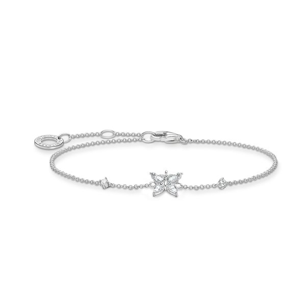 Thomas Sabo Ezüst karkötő pillangóval A2028-051-14-L19