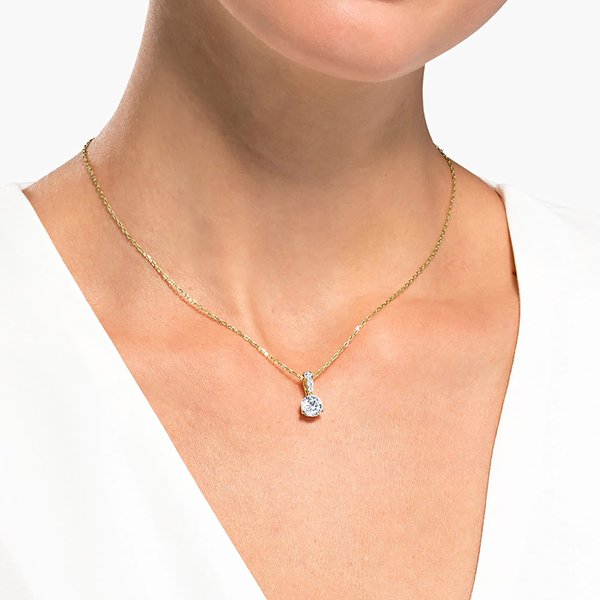 Swarovski Arany színű passziánsz nyaklánc kristályokkal 5511557
