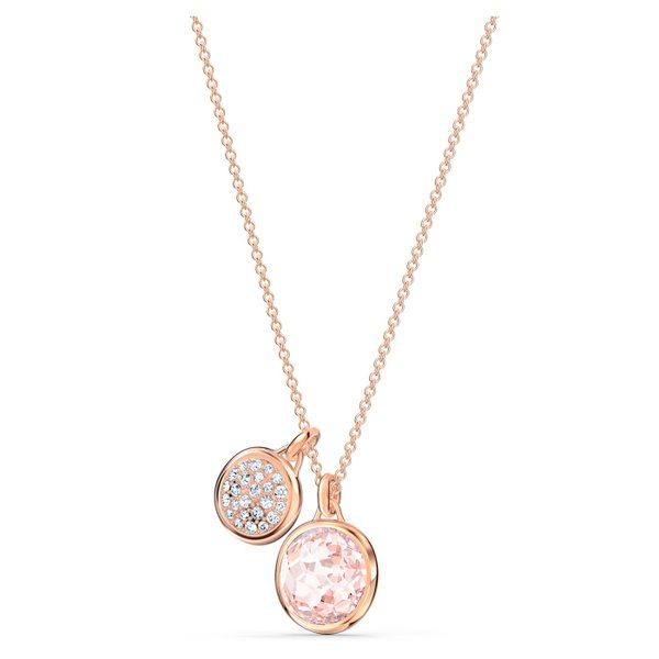 Swarovski Thalia rozé színű nyaklánc dupla medállal 5564908