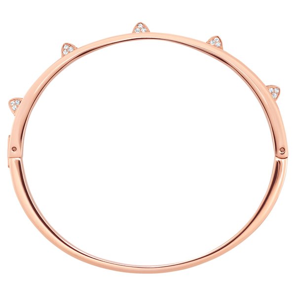 Swarovski Tactic rozé karperec kristályokkal 