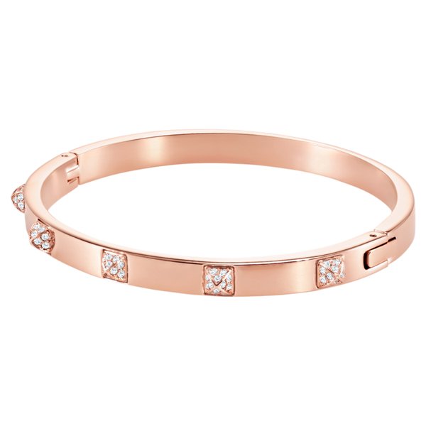 Swarovski Tactic rozé karperec kristályokkal 