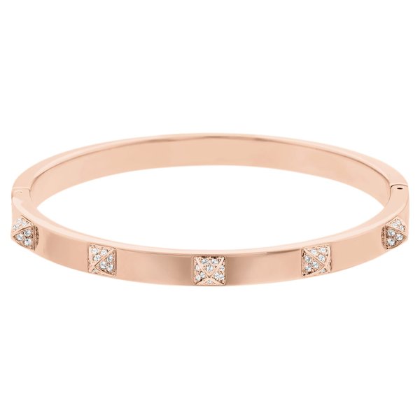 Swarovski Tactic rozé karperec kristályokkal 