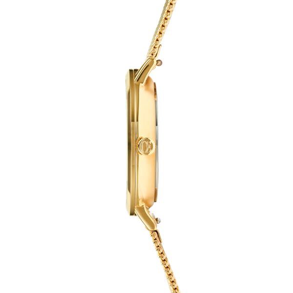 Coeur de Lion Arany szíjas női óra swarovski kristályokkal 7612/70-1614