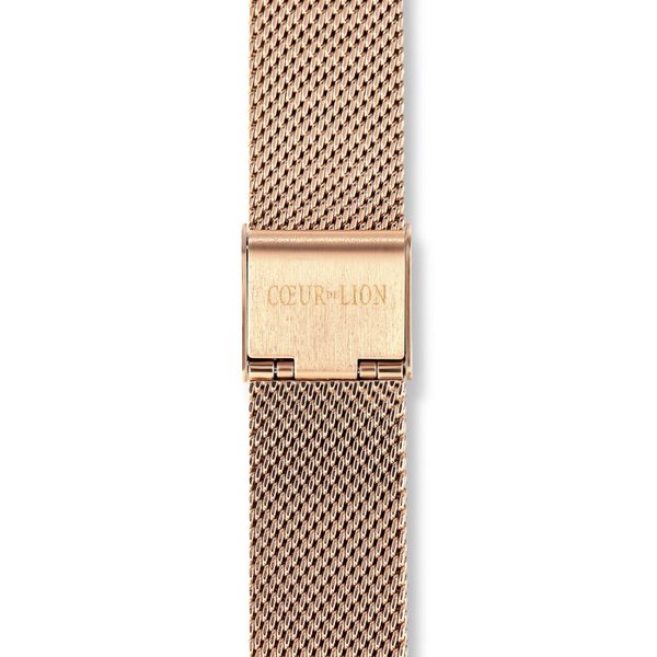 Coeur de Lion Rozé szíjas női óra swarovski kristályokkal 7611/70-1636