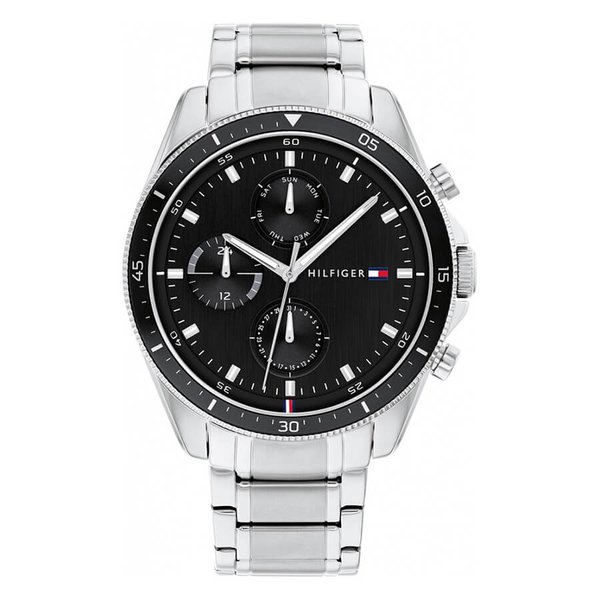 Tommy Hilfiger Parker acél férfi óra fekete számlappal 1791835