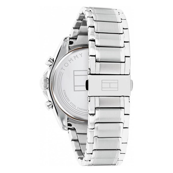 Tommy Hilfiger Parker acél férfi óra fekete számlappal 1791835